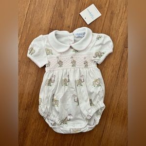 Nellapima elephant romper 6-9 months